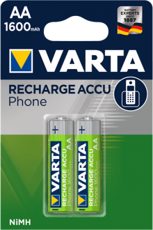 Varta Recharge Accu Phone AA 1600 mAh 2'li Kalem Pil kullananlar yorumlar